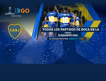 Boca Juniors por DIRECTV